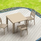 Siesta Vegas Table de jardin extensible Small 100/140 cm Gris foncé
