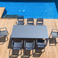 Siesta Artemis Chaise de Jardin Empilable Marron (Par 2 Unités)