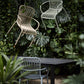 The Outsider Rattie Chaise de jardin empilable Vert Menthe