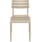 Siesta Helen Chaise de jardin empilable Taupe (par 2 pièces)