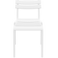 Siesta Helen Chaise de jardin empilable blanc (par 2 unités)