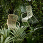 The Outsider Rattie Chaise de jardin empilable Vert Menthe