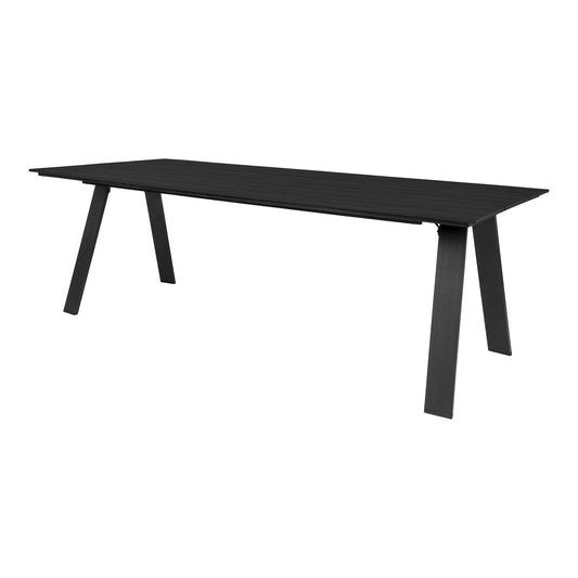 The Outsider Table de jardin Hazel 220X100Cm Polywood Noir