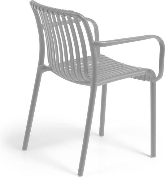 The Outsider Chaise de jardin empilable Archie Gris