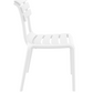 Siesta Helen Chaise de jardin empilable blanc (par 2 unités)