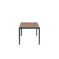The Outsider Maeve 205X90Cm Polywood Wood-look Black
