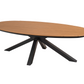 The Outsider Table de jardin Fredo Oval 240Cm Polywood