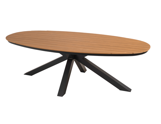 The Outsider Table de jardin Fredo Oval 240Cm Polywood