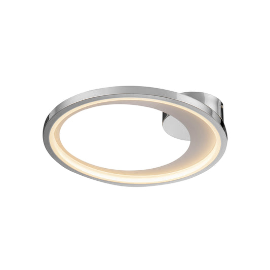 PLAFONNIER LED  LARIS  43ØCHROME