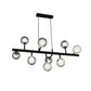 LAMPE  9L  ALTAIS  NOIR/CHROME DIMMABLE
