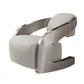 FAUTEUIL   AMANDA   ACIER BLANC