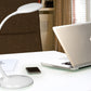 LAMPE TABLE LED   SCOOP   BLANC