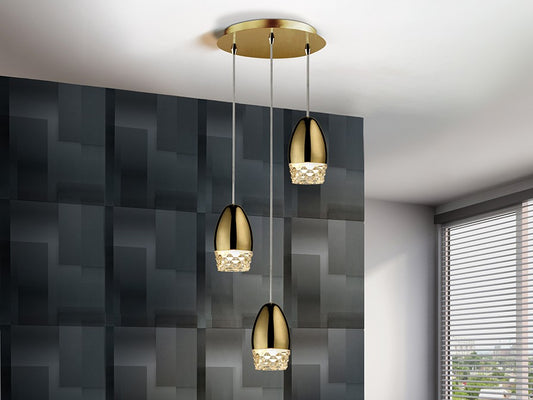 LAMPE 3L  ALESSA  OR Ø30