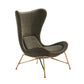 FAUTEUIL   ANDREWS   VERT FONCÉ