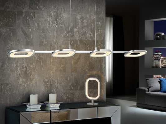 LAMPE LED  ORBITA  4L CHROME