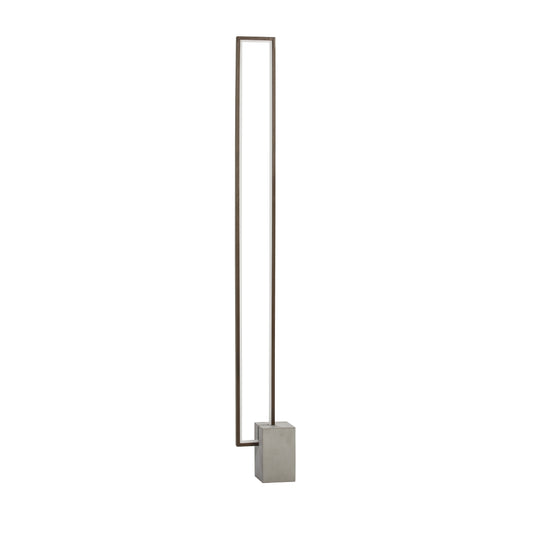 LAMPADAIRE LED  LIMIT  MARRON