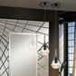 LAMPE 1L  ELIE  CHROME Ø10