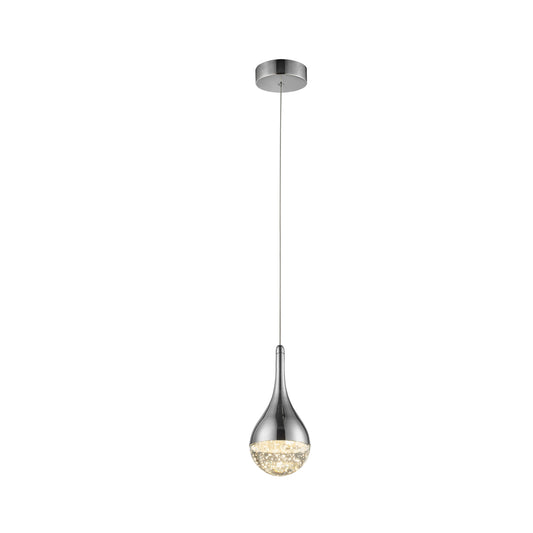 LAMPE 1L  ELIE  CHROME Ø10
