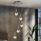 LAMPE 5L  ELIE  CHROME Ø37