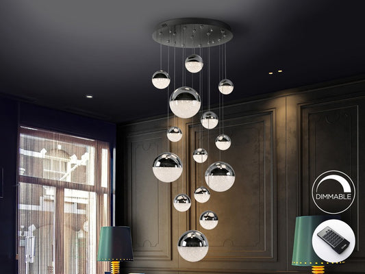 LAMP 14L LED  SPHERE  CR Ø60 DIM