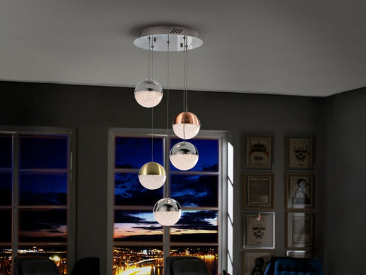 LAMPE 5L LED   SPHÈRE   COULEUR