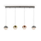 LAMPE 4L LED   SPHÈRE   COULEUR