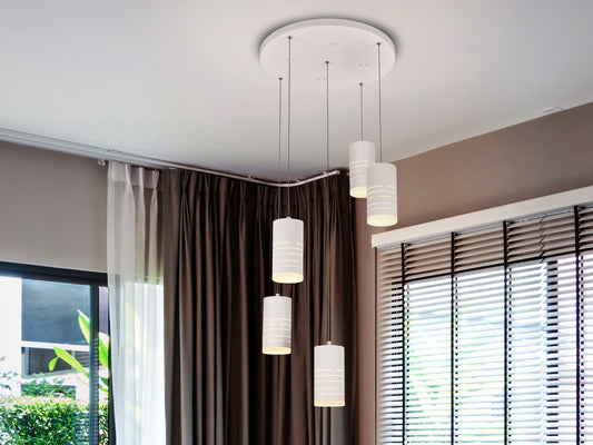 LAMPE 5L  VIKA   BLANC