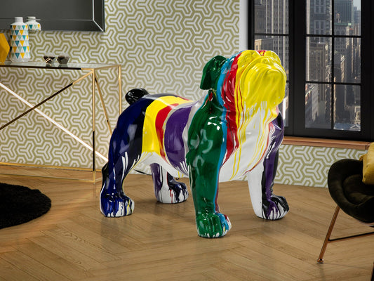 FIGURE GR   BULLDOG  MULTICOLORE