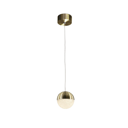LAMPE LED   SPHÈRE   Ø12 LAITON