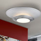 PLAFONNIER  LED   HOLE   ARGENT Ø42