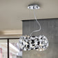 LAMPE 3L  NARISA   Ø32 CHROMÉ