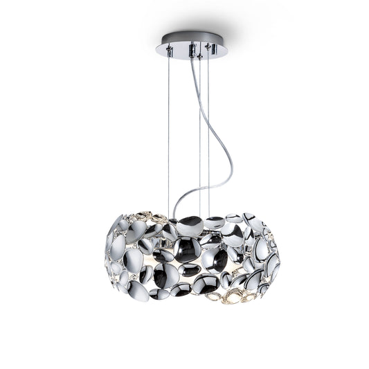 LAMPE 3L  NARISA   Ø32 CHROMÉ