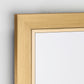 Miroir Salle de bain Bremen Gold Rect. Rectangle Or 63,5 X 83