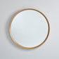 Miroir SOLID CIRCLE Modern Rond Bois 90x90 cm