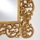 Miroir encadré Ornato Gold Modèle irrégulier Or usé 162 X 118