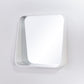 Miroir encadré Rack White Carré Blanc 52 X 52 cm