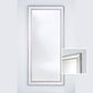 Miroir LORCA SILVER XL Modern Rectangle Argent 86x186 cm