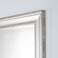Miroir LORCA SILVER RECT Modern Rectangle Argent 91x121 cm