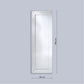 Miroir BASTA ALU HALL Modern Rectangle Argent 60x180 cm