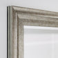 Miroir Metz Silver Rect Rectangle Argent usé 90 X 119 cm
