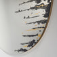 Miroir encadré Drip Gold Ovaal Or 76 X 110 cm