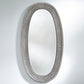 Miroir ETNA SILVER Modern Ovale Gris 89x170 cm