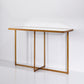 MIROIR CONSOLE TABLO BRONZE L 120x77 cm