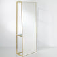 Miroir CHASSIS XL DELUXE Rectangle Gold 170x65 cm