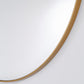 Miroir HOOP BRONZE M Rond Gold 85x85 cm