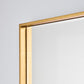 Miroir SOHO GOLD SMALL RECT Rectangle Gold 92x62 cm