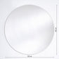 Miroir HOOP Blanc L  105 X 105 - 2881- DEKNUDT