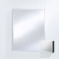 Miroir Salle de bain Slimflex Black Rect. Rectangle Noir 80x60 cm