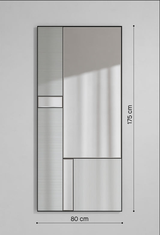 Miroir FINESTRA FLUTES  80 X 175 cm - 2878- DEKNUDT