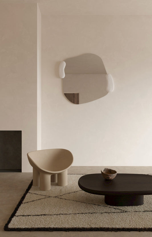 Miroir CALCO WHITE SQUARE  108 X 116 - 2915- DEKNUDT